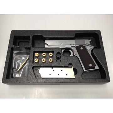 CAW デトニクス ABS ステンレスSilver 発火式 モデルガン 完成 : HBLT