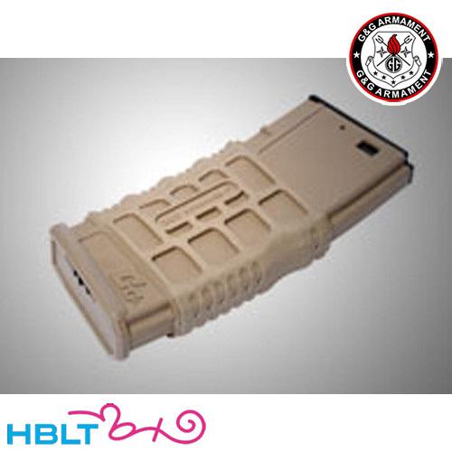 G&G 電動ガン用 多弾 マガジン M4 M16 用 (300連 GMAG-V1 Desert Tan