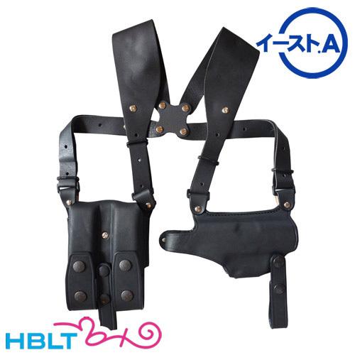 イーストA 革 ショルダー ホルスター ダブルマガジンポーチ付 USP 用