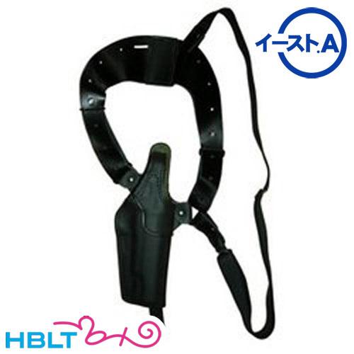 イーストA 革 片側ショルダー ホルスター コルト ガバメント 用 Black
