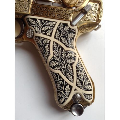 マルシン ゲーリング ルガー P08 /Luger Hermann Goring ダミーカート仕様 金属製 モデルガン 完成品 ルガー