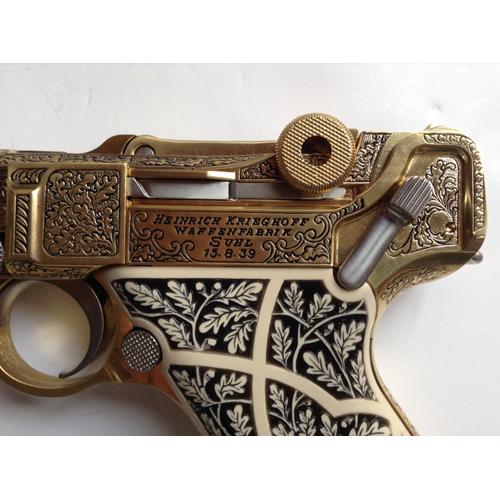 マルシン ゲーリング ルガー P08 /Luger Hermann Goring ダミーカート仕様 金属製 モデルガン 完成品 ルガー