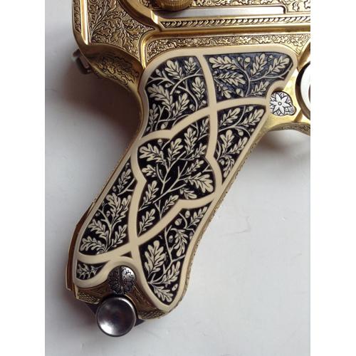 マルシン ゲーリング ルガー P08 /Luger Hermann Goring ダミーカート仕様 金属製 モデルガン 完成品 ルガー