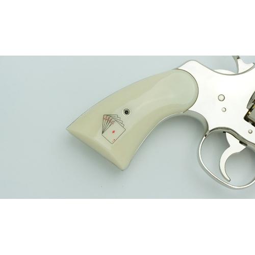 タナカワークス コルト パイソン スネーク アイズ R-model ニッケル