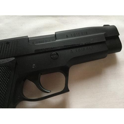 SIG SAUER P220 ガスガン Gas Gun] Self-Defense Force Handgun! Tanaka Maritime Self