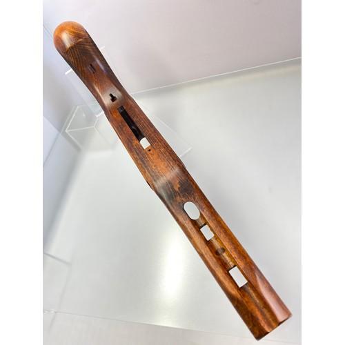 CAW (MULE) 木製ストック KTW フリントロック 用 DXチェッカ : HBLT