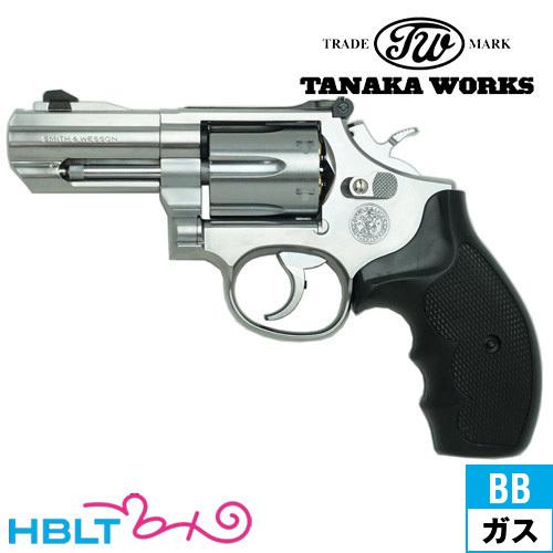 タナカワークス S&W M66 PC F-comp Ver.3 スレンレス シルバー 3インチ