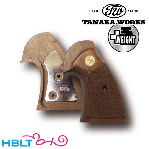 タナカワークス 木製グリップ+Weight コルト パイソン タナカワークス 木製グリップ+Weight コルト パイソン