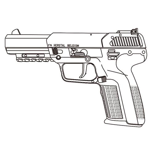 マルシン工業 マルシン FN 5−7 ファイブセブン EXB2 アルミ マルシン工業 マルシン FN 5−7 ファイブセブン EXB2 アルミ