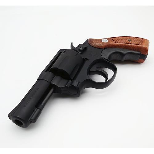 タナカワークス S&W M13 FBI スペシャル グリップアダプター付 Ver.3 HW ブラック 3 インチ（発火式 モデルガン 完成 リボルバー）｜hblt｜03