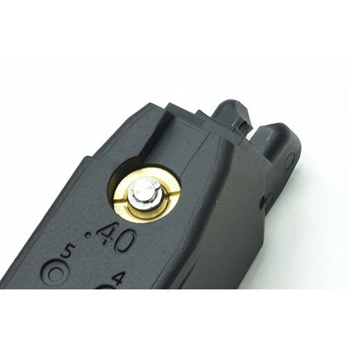 ガーダー 軽量マガジンキット 東京マルイ ガスブロ グロック G17 G18C G19 G22 G26 G34（軽量 142g ブラック .40マーク）_2