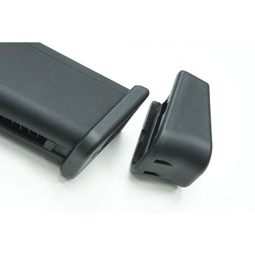 ガーダー 軽量マガジンキット 東京マルイ ガスブロ グロック G17 G18C G19 G22 G26 G34（軽量 142g ブラック .40マーク）_6