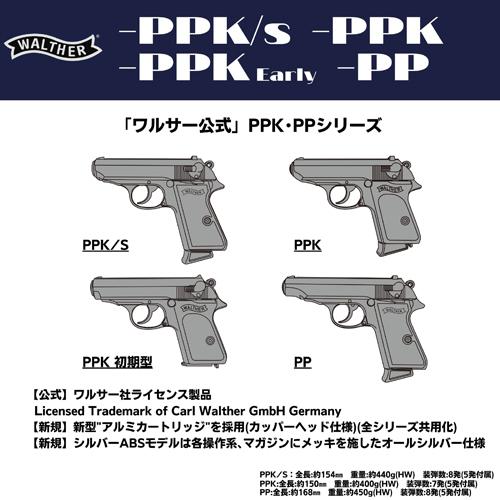 マルシン ワルサー PPK/S ABS シルバー（発火式 モデルガン 完成 本体）｜hblt｜05