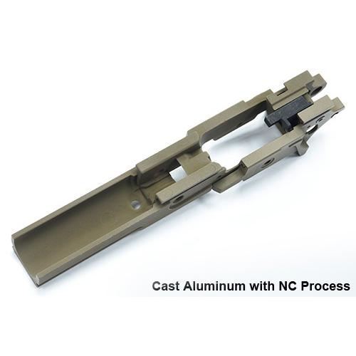 ガーダー シャーシ 東京マルイ ガスブロ ハイキャパ 5.1（Standard NO Marking FDE）_2