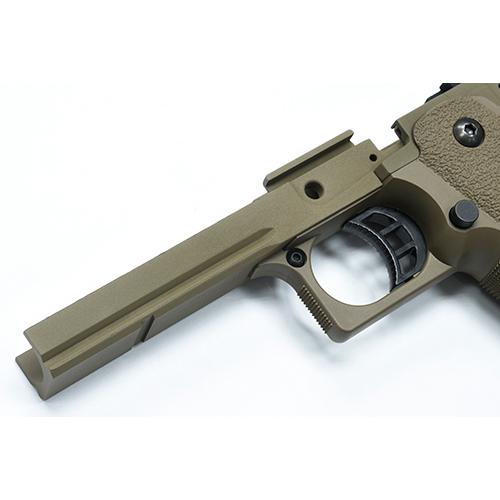 ガーダー シャーシ 東京マルイ ガスブロ ハイキャパ 4.3（NO Marking FDE）_5