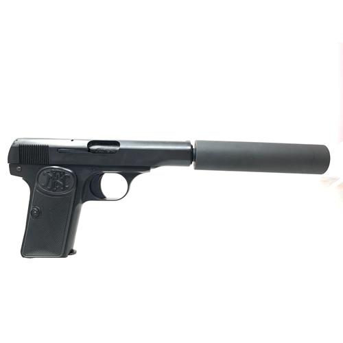 マルシン FN ブローニング M1910 シークレットエージェント ABS マットブラック（発火式 モデルガン 完成品）｜hblt｜02