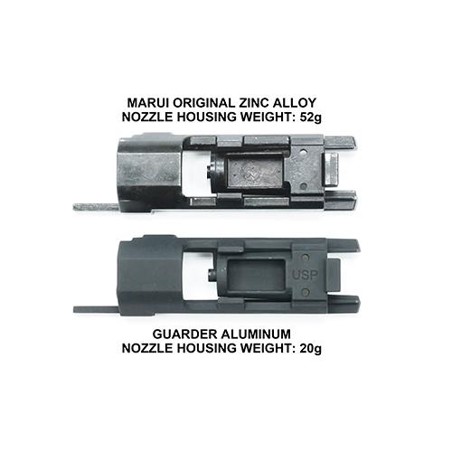 ガーダー ノズルハウジング 東京マルイ ガスブロ USP（アルミ 軽量 20g） |  | 04