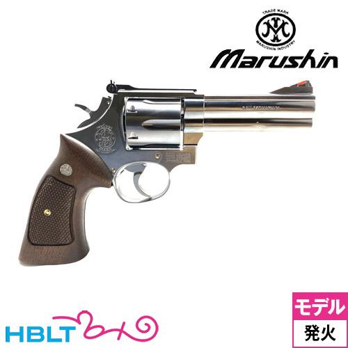 マルシン工業 マルシン S&W M686 木製グリップ ABS シルバー 4インチ
