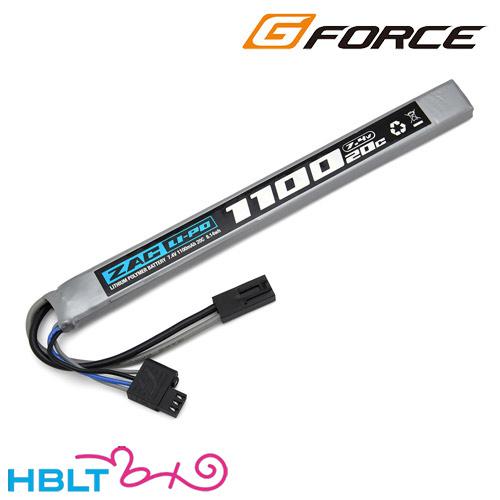 G-FORCE（ジーフォース） G−FORCE ZAC リポバッテリー 7.4V 1100mAh