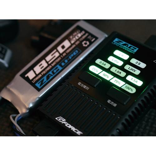 未開封‼️G FORCE リポバッテリー2セット G-FORCE（ジーフォース） G−FORCE ZAC リポバッテリー 7.4V 1100mAh