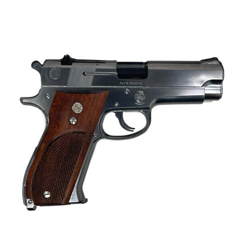 マルシン工業 マルシン S&W M39 木製グリップ ABS シルバー（発火式