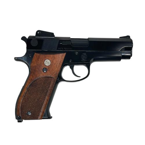 マルシン工業 マルシン S&W M439 木製グリップ ABS WDブラック（発火式