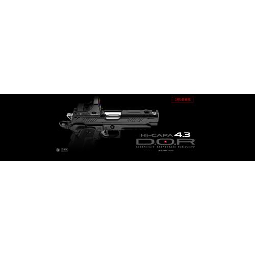 東京マルイ ハイキャパ4.3 d.o.r ガスブロ 新品未使用未開封 TOKYO MARUI（東京マルイ） ハイキャパ 4.3 DOR ブラック ガスブロー