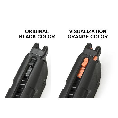 東京マルイ　ガスブロマガジン６本セット ガーダー マガジンフォロワー 東京マルイ ガスブロ グロック（Orange