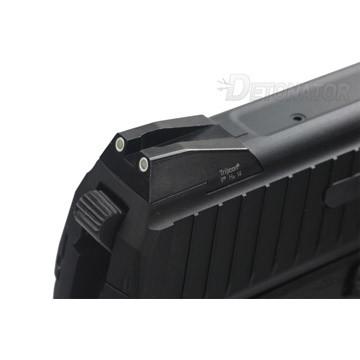 デトネーターカスタム　東京マルイ製 HK45 ガスブローバック デトネーター 東京マルイHK45対応 カスタムスライド (ブラック) | 鉄道