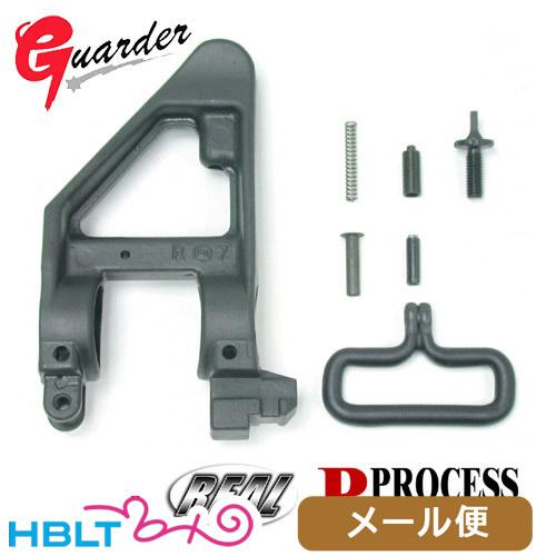 ガーダー フロントサイト REAL Type 電動 M16 用 (スチール Black) メール便 対応商品