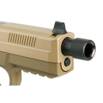 デトネーター アウターバレル 東京マルイ ガスブロ FNX45 用 14mm 逆
