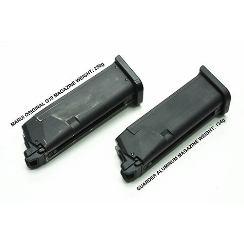 GUARDER 東京マルイ G19用 軽量アルミマガジン 完成品1本 セラコート GUARDER 東京マルイ G19用 軽量アルミマガジン 完成品1本