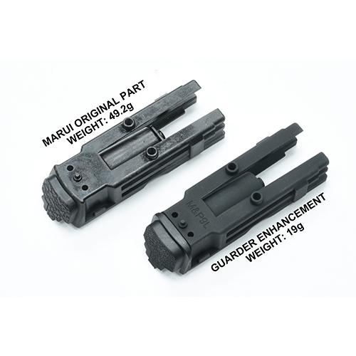 ガーダー ノズルハウジング 東京マルイガスブロ M&P9 9L（アルミ 軽量 19g ブラック） メール便 対応商品｜hblt｜05