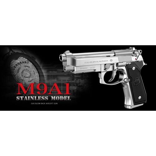 TOKYO MARUI（東京マルイ） フルセット M9A1 ステンレス ガスブロー