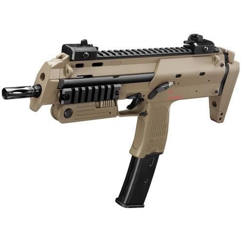 東京マルイ H&K MP7A1 セミフル TAN （ガスブローバックマシンガン フルセット : 本体＋スペア マガジン＋BB弾＋ガス＋オリジナル軍手）｜hblt｜02