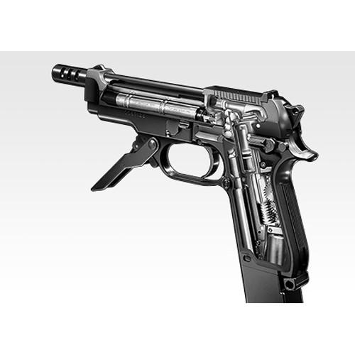 東京マルイ　電動ハンドガン　M93R シルバースライド　リポ化　SBD取付済み 東京マルイ 電動ハンドガン M93R シルバースライド リポ化 SBD
