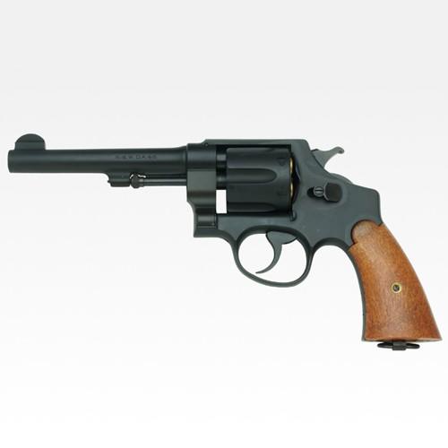 S\u0026W M1917 cal.45 Military HW ブラック 5.5インチ 発火式 モデルガン リボルバー フルセットの画像