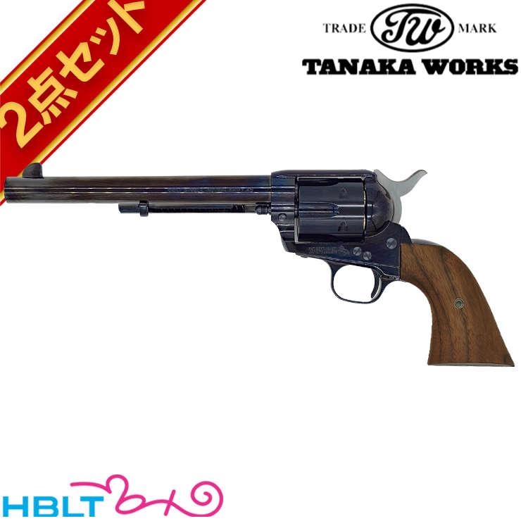 タナカワークス　COLT  S .A .A ガスリボルバー タナカワークス Colt SAA 2nd 7_1/2 Cavalry ABS スチールフィニッシュ