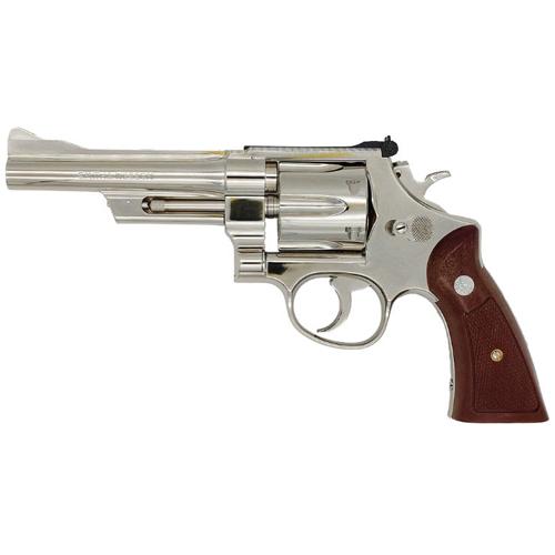 タナカワークス S&W M27 “The .357 Magnum” ABS ニッケルフィニッシュ 5 インチ 発火式モデルガン キャップセット_1