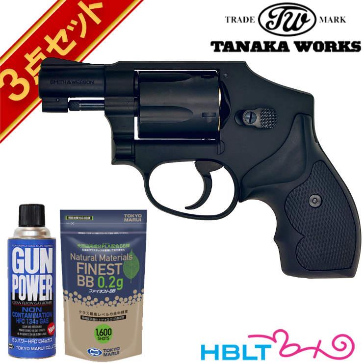 タナカワークス S&W M442 センチニアル エアウェイト Ver.2 HW 2インチ