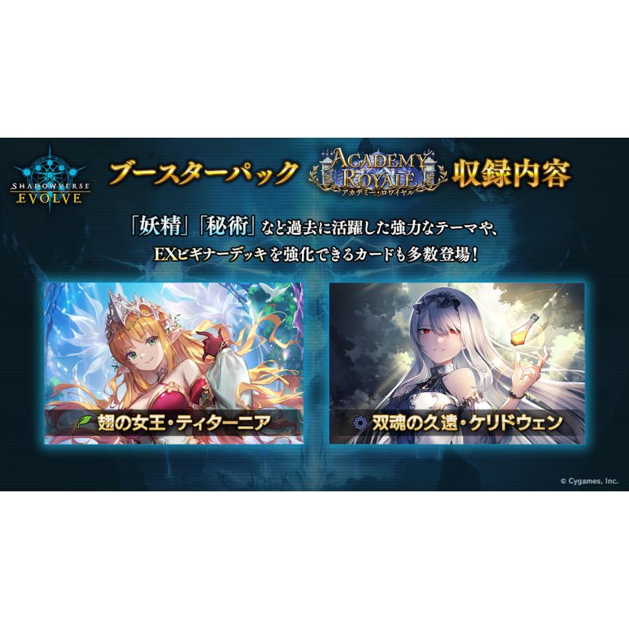 ブシロード シャドウバースエボルヴ ブースターパック Academy Royale