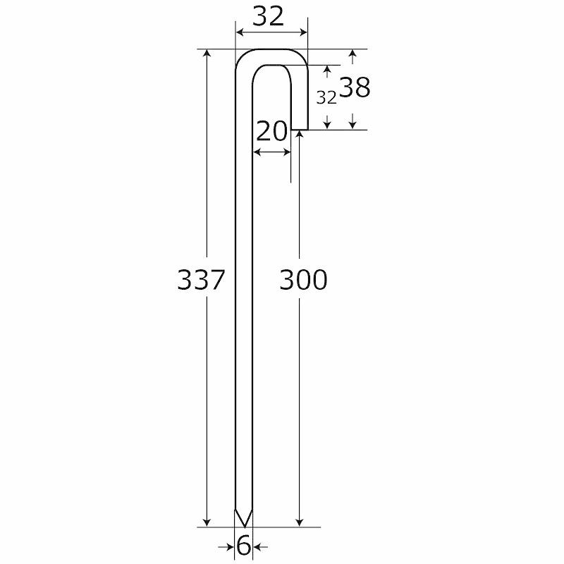 和気産業 ｊ型アンカー Bk 292 6x300 ホームセンターアント 通販 Yahoo ショッピング