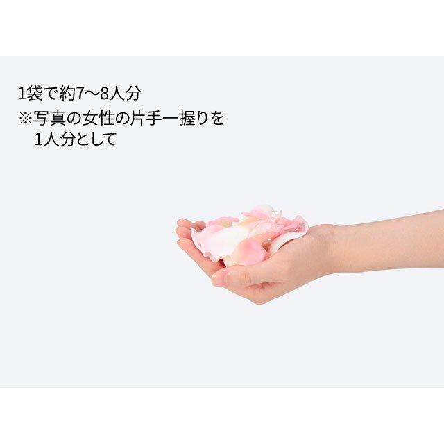 ローズペタルライトオレンジ(約100枚入) フラワーシャワー 造花 結婚式