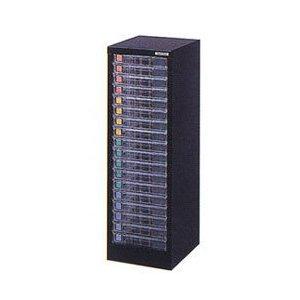 A4収納引出し浅１８段！アバンテV2フロアケースA4AF-18クロ（ナカバヤシ）