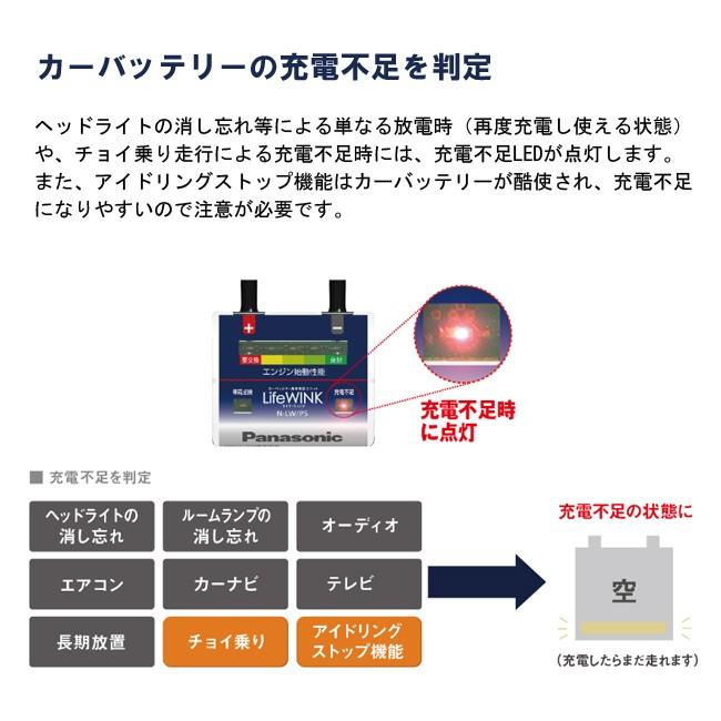 ライフウインク パナソニック バッテリー カオス ＬＩＦＥ ＷＩＮＫ バッテリー寿命判定ユニット｜hc7｜05