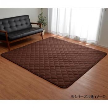 ホットカーペット対応 先染め キルトラグ つむぎ調 2畳 約190 190cm ブラウン Diy Com 通販 Paypayモール