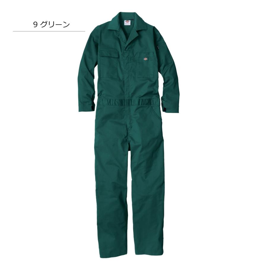 Dickies（ディッキーズ） Dickies T/C ストレッチ ツナギ D-676 (長袖