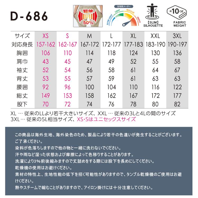 Dickies（ディッキーズ） ストレッチ シルキー デニム つなぎ D-686