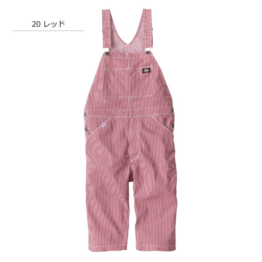 Dickies（ディッキーズ） オーバーオール ショート丈 ライトストレッチ