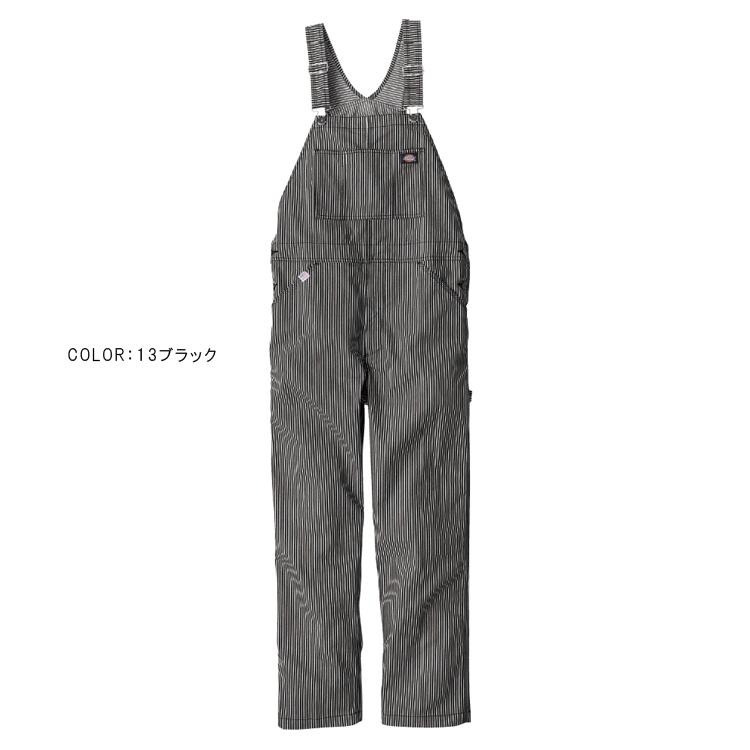 Dickies（ディッキーズ） ストレッチ ヒッコリー オーバーオール D-719